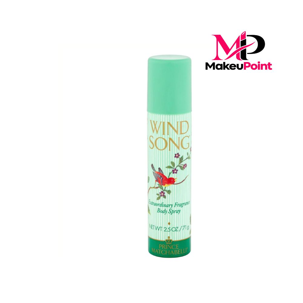 Prince Matchabelli Wind Song Deo for Women 2.5 Oz/ 75 Ml, 2.5 Fl Oz